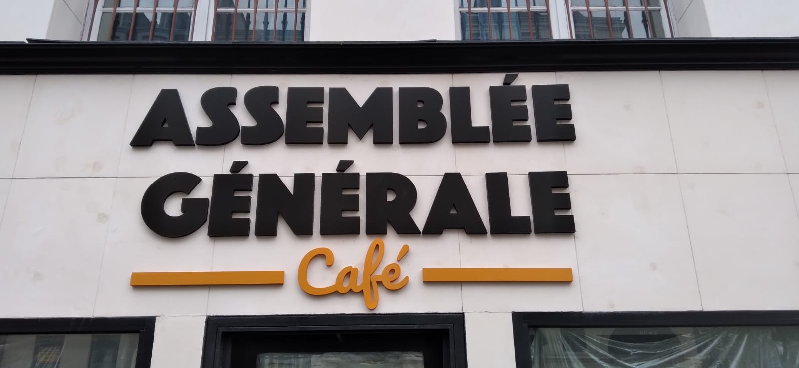 Enseigne pvc non lumineux