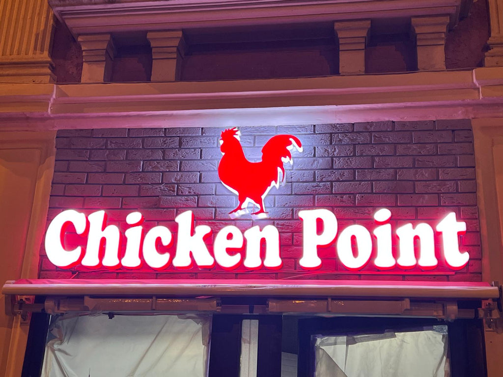 Enseigne led lettre boîtier