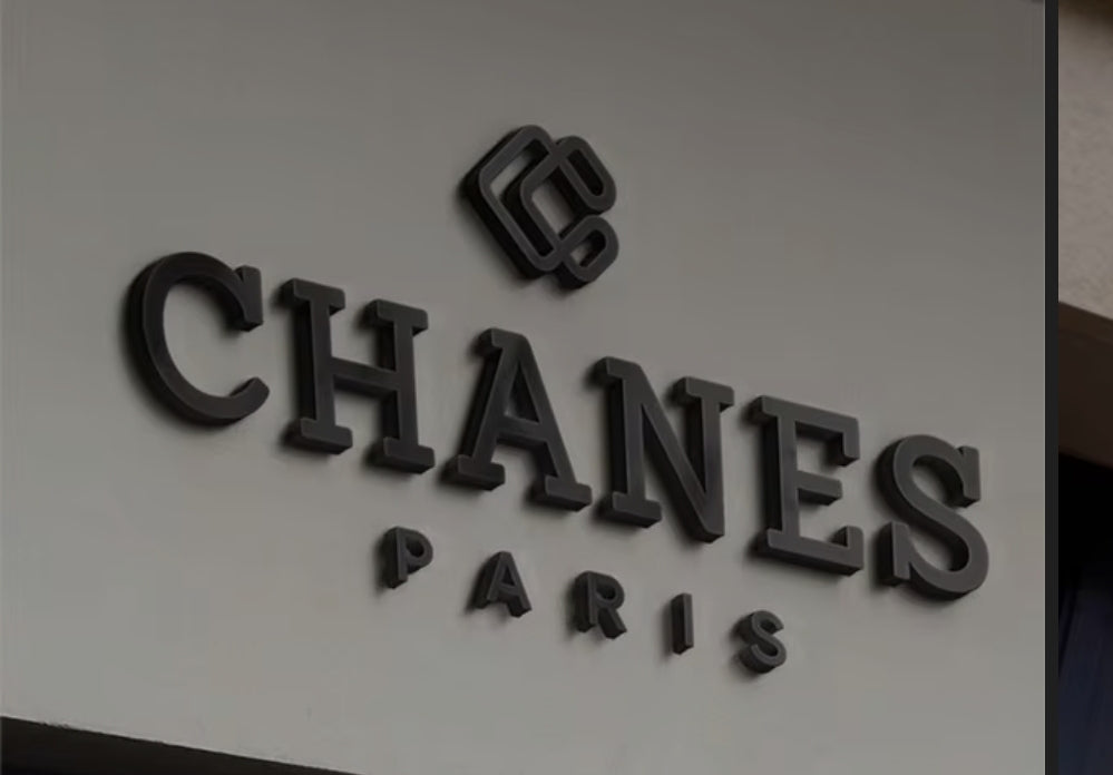 Enseigne pvc non lumineux