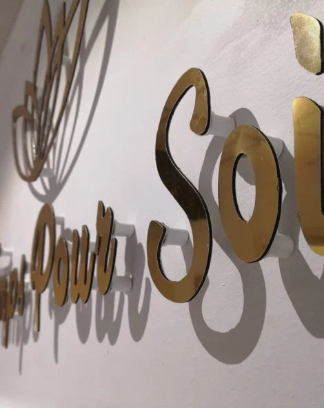 Enseigne pvc non lumineux